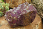 Natural Metallic Purpurite Specimens x 2 From Erongo, Namibia - Toprock Gemstones and Minerals 
