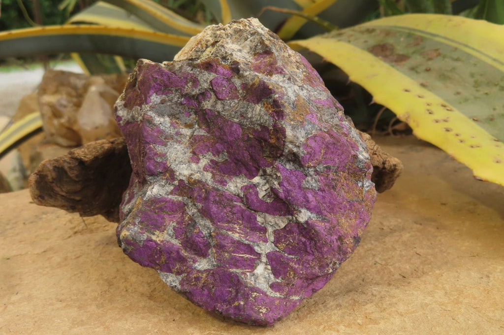 Natural Metallic Purpurite Specimens x 2 From Erongo, Namibia - Toprock Gemstones and Minerals 
