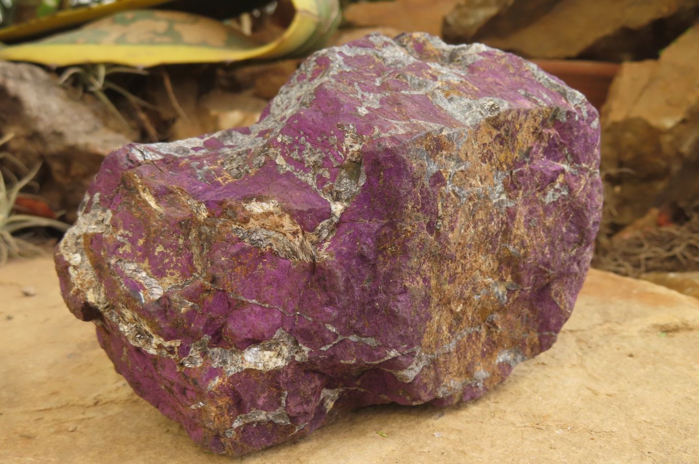 Natural Metallic Purpurite Specimens x 2 From Erongo, Namibia - Toprock Gemstones and Minerals 