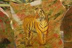Hand Made Tiger Decoupage on Unakite Stone Slabs - sold per item - From Southern Africa - Toprock Gemstones and Minerals 