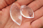 Polished Clear Quartz "Angel Tears" Pendant Pieces x 40 From Madagascar - Toprock Gemstones and Minerals 
