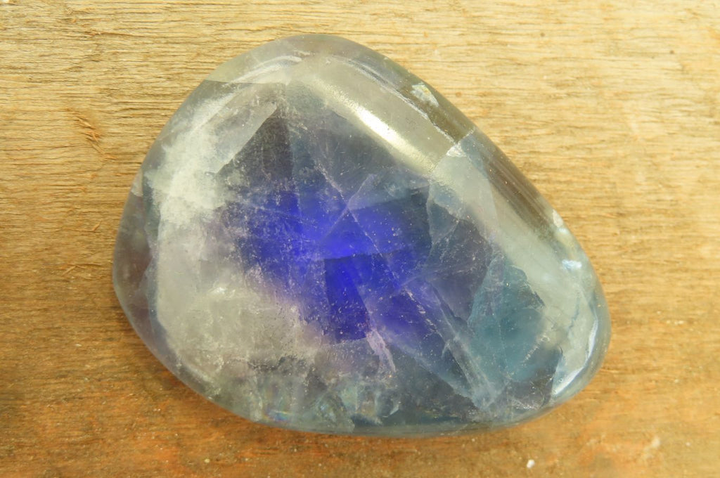 Polished Watermelon Fluorite Free Forms x 12 From Namibia - Toprock Gemstones and Minerals 