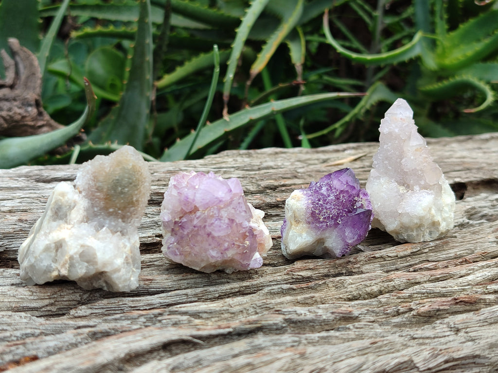 Natural Spirit Quartz Clusters x 20 From Boekenhouthoek, South Africa - Toprock Gemstones and Minerals 