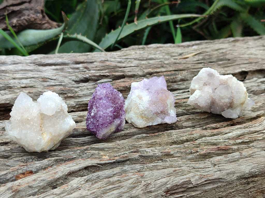 Natural Spirit Quartz Clusters x 20 From Boekenhouthoek, South Africa - Toprock Gemstones and Minerals 