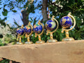 Polished Mini Gemstone World Globe on a Stand - Sold Per Item - From China - Toprock Gemstones and Minerals 