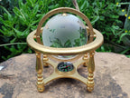 Polished Lead Glass World Globe - Sold Per Item - From China - Toprock Gemstones and Minerals 