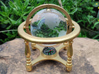 Polished Lead Glass World Globe - Sold Per Item - From China - Toprock Gemstones and Minerals 