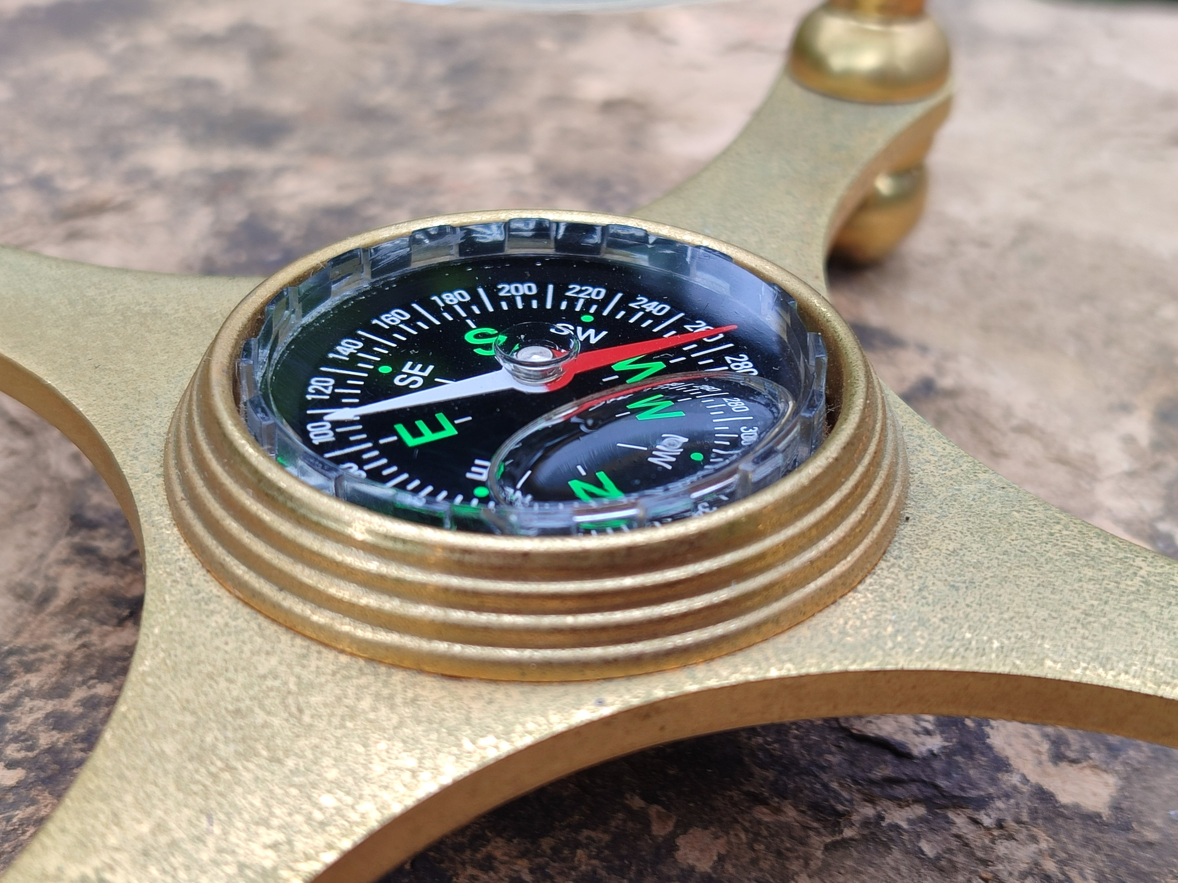 Polished Lead Glass World Globe - Sold Per Item - From China - Toprock Gemstones and Minerals 