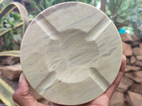 Polished Butter Jade Ashtrays x 2 From South Africa - Toprock Gemstones and Minerals 