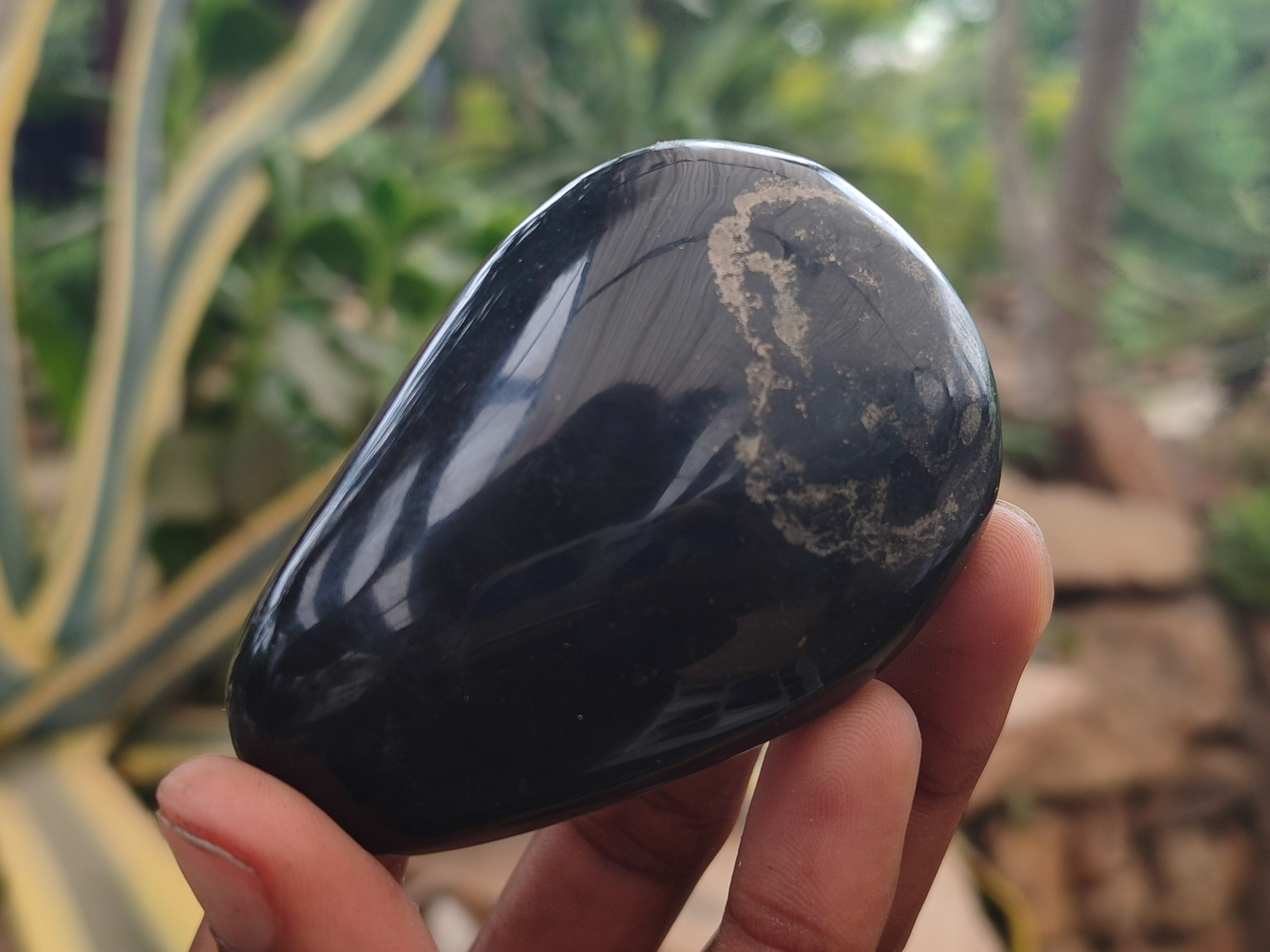 Polished Pharaoh Stone Palm Stones x 12 From Zimbabwe - Toprock Gemstones and Minerals 