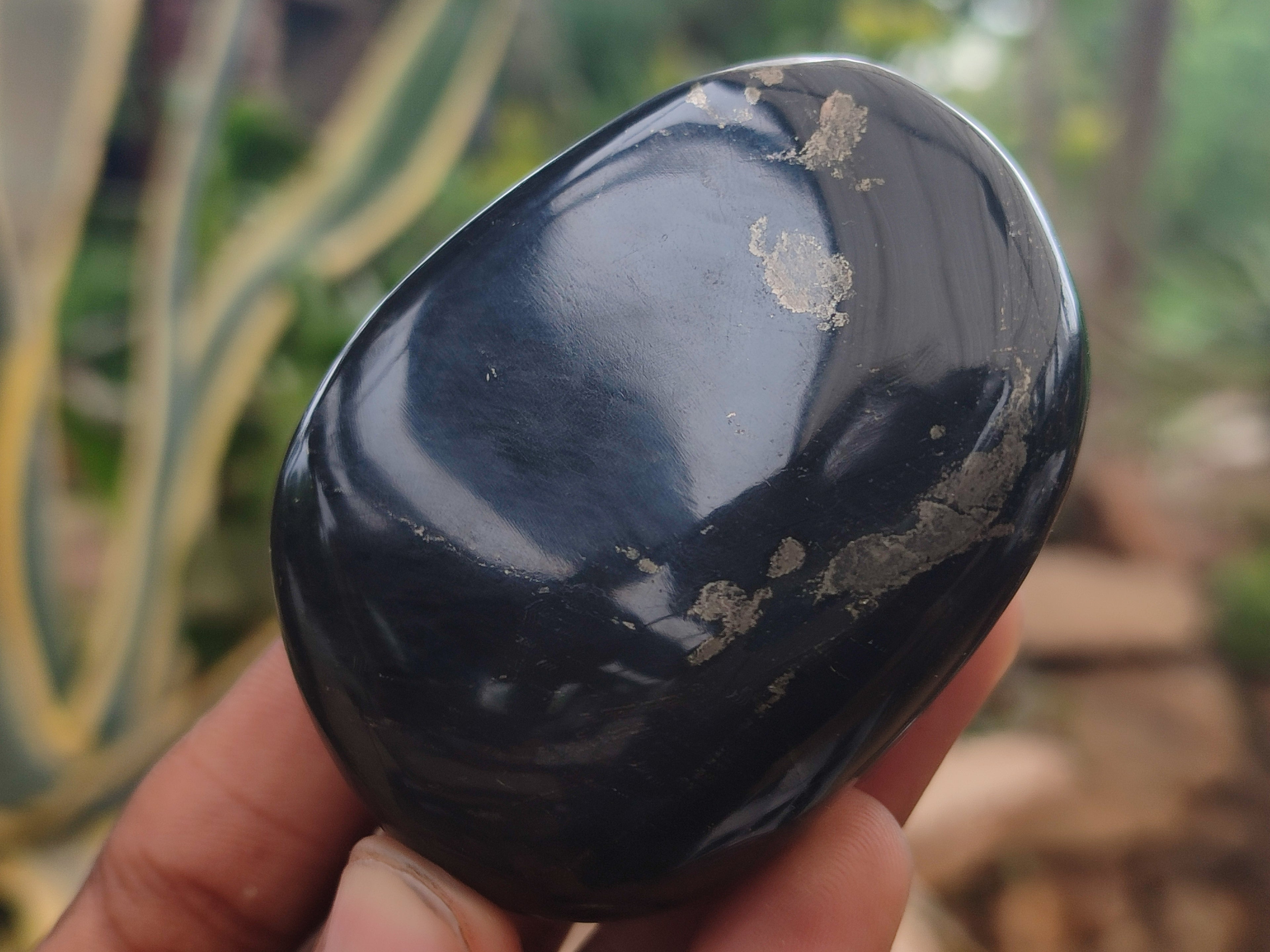 Polished Pharaoh Stone Palm Stones x 12 From Zimbabwe - Toprock Gemstones and Minerals 