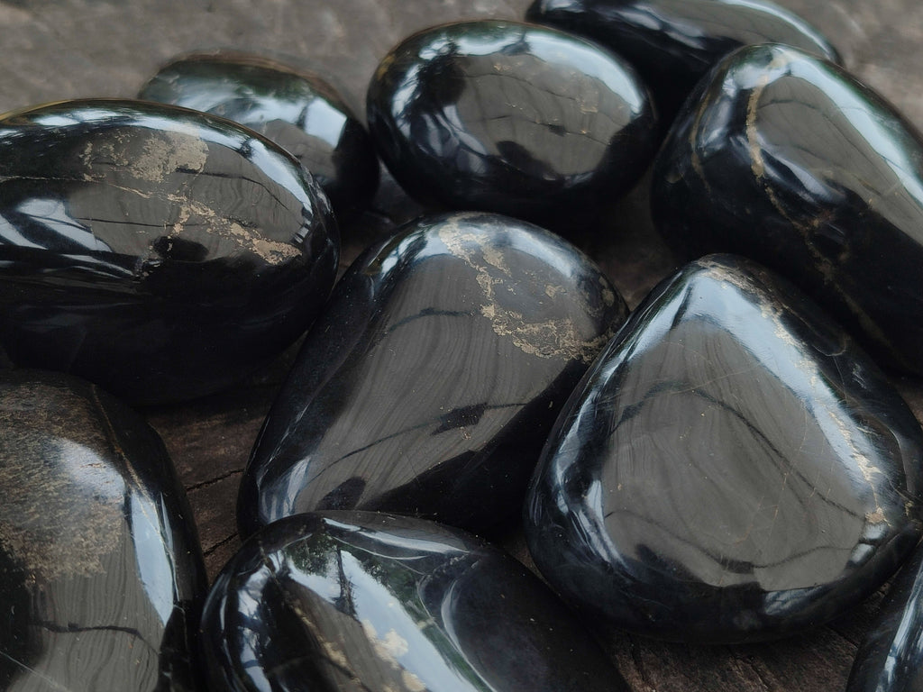 Polished Pharaoh Stone Palm Stones x 12 From Zimbabwe - Toprock Gemstones and Minerals 