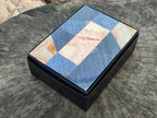 Hand Made Stone Jewellery Box x 1 From Southern Africa - Toprock Gemstones and Minerals 