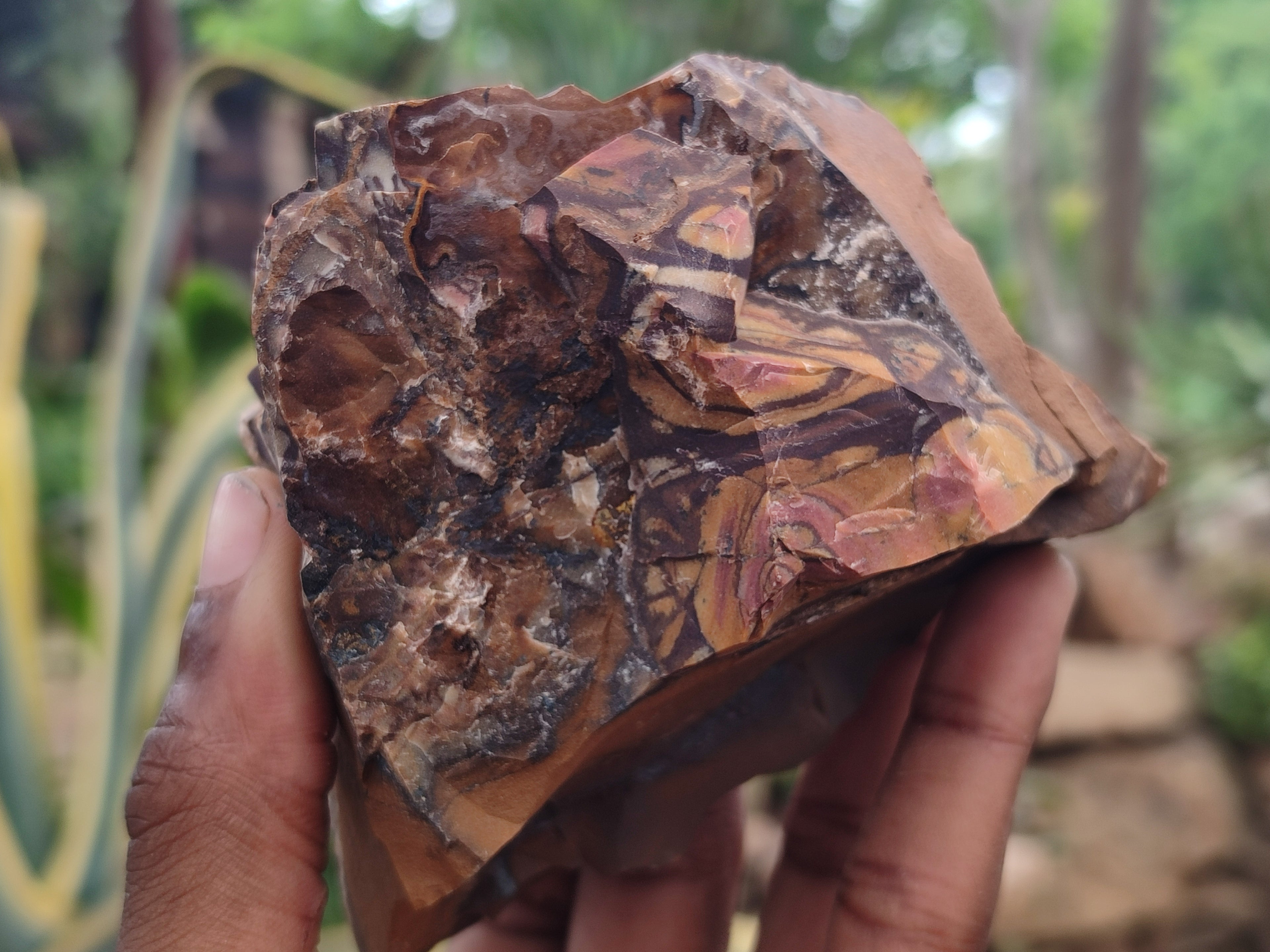 Natural Nguni Jasper Cobbed Specimens x 6 From Prieska, South Africa - Toprock Gemstones and Minerals 