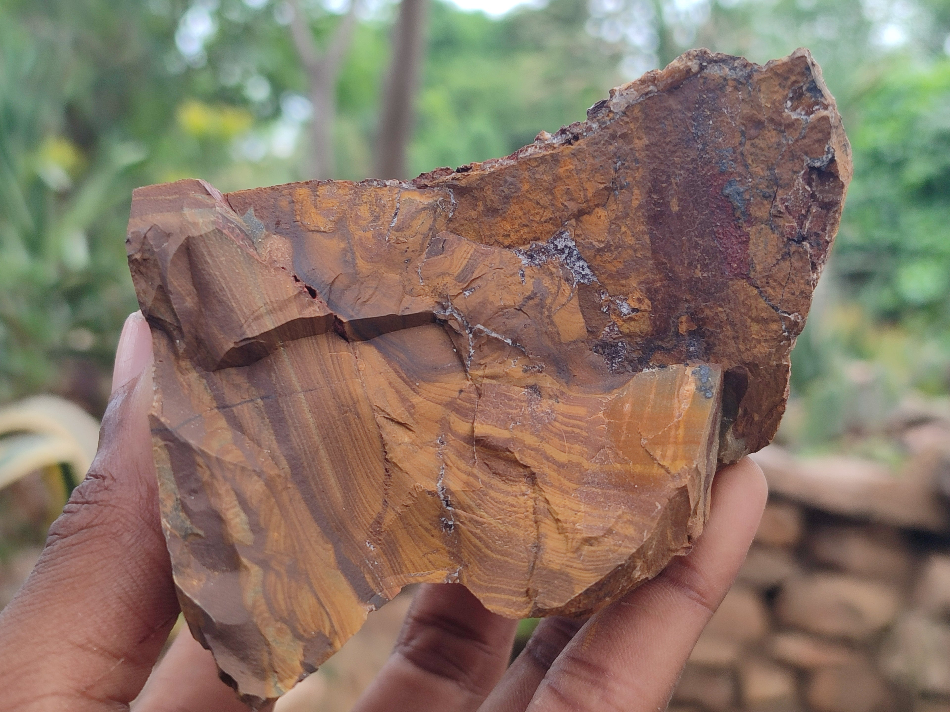 Natural Nguni Jasper Cobbed Specimens x 6 From Prieska, South Africa - Toprock Gemstones and Minerals 