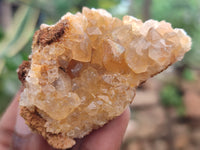 Natural Limonite Quartz Clusters x 24 From Solwezi, Zambia - Toprock Gemstones and Minerals 