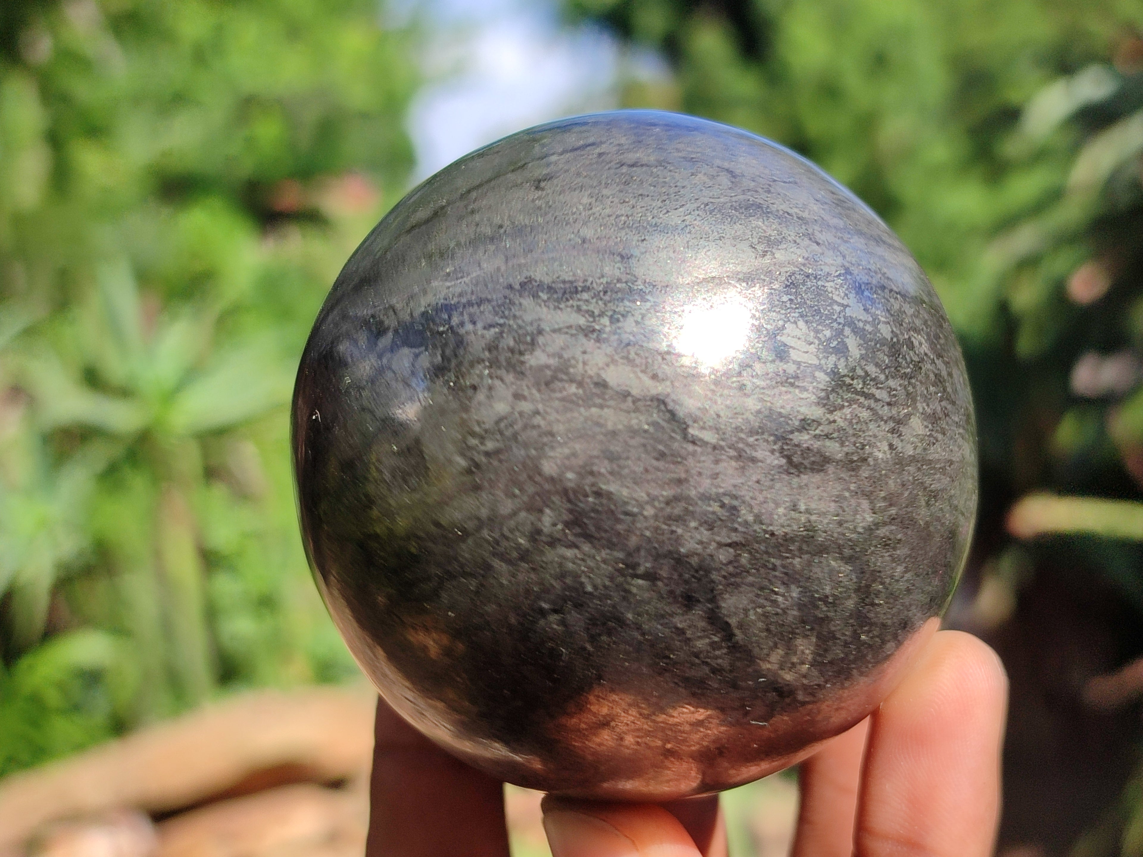 Polished Pharaoh Stone Spheres x 3 From Zimbabwe - Toprock Gemstones and Minerals 
