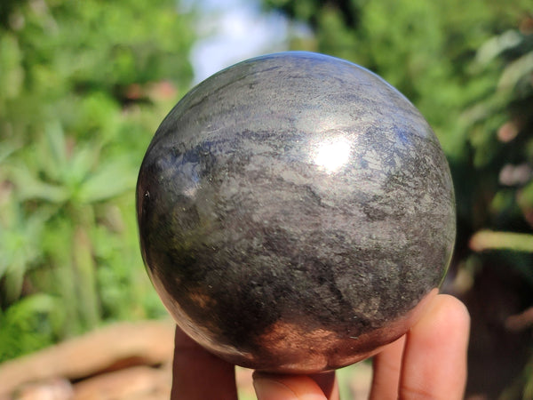 Polished Pharaoh Stone Spheres x 3 From Zimbabwe - Toprock Gemstones and Minerals 
