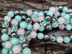 Polished Mixed Stone Bead Necklaces - Sold Per Item - From South Africa - Toprock Gemstones and Minerals 
