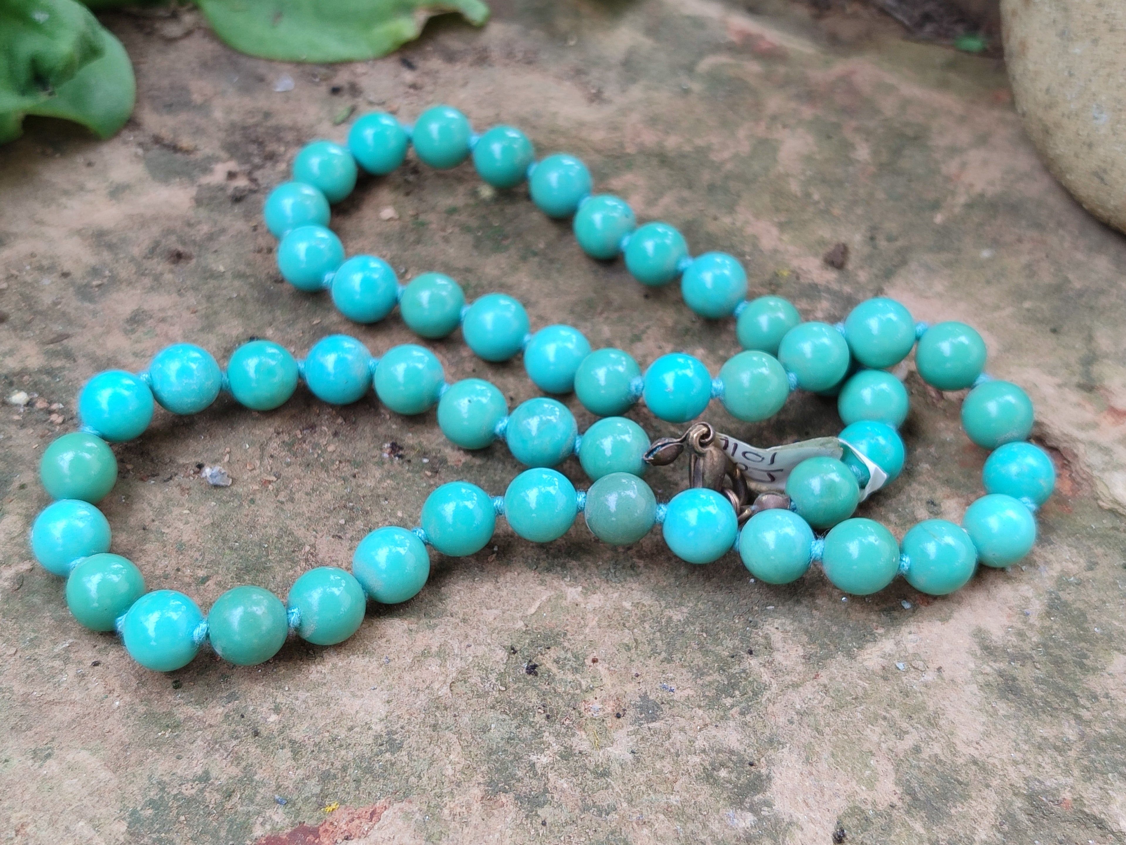 Hand Made Mixed Stone Bead Necklaces x 6 From China - Toprock Gemstones and Minerals 