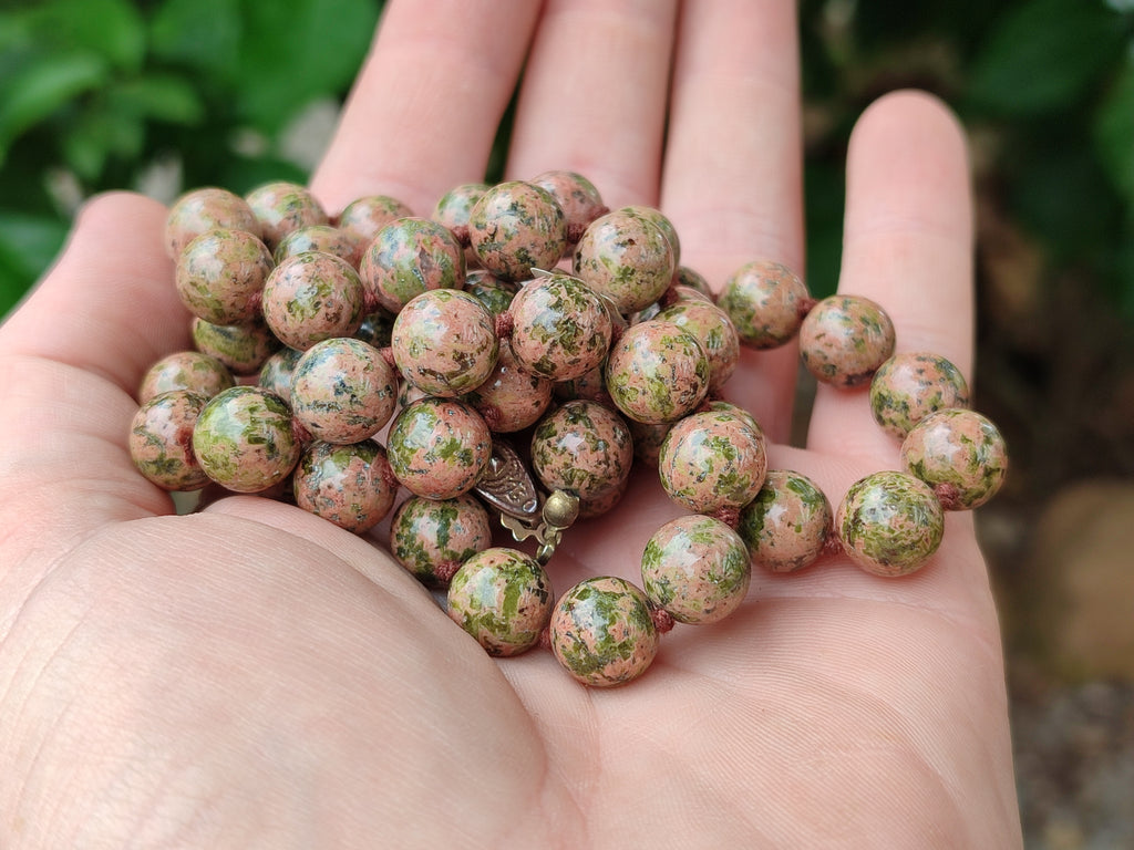 Hand Made Mixed Stone Bead Necklaces x 6 From China - Toprock Gemstones and Minerals 