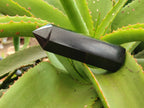 Polished Black Basalt Points x 5 From Antsirabe, Madagascar - Toprock Gemstones and Minerals 