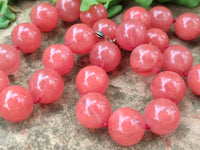 Hand Made Strawberry Quartz Bead Necklaces x 3 From China - Toprock Gemstones and Minerals 