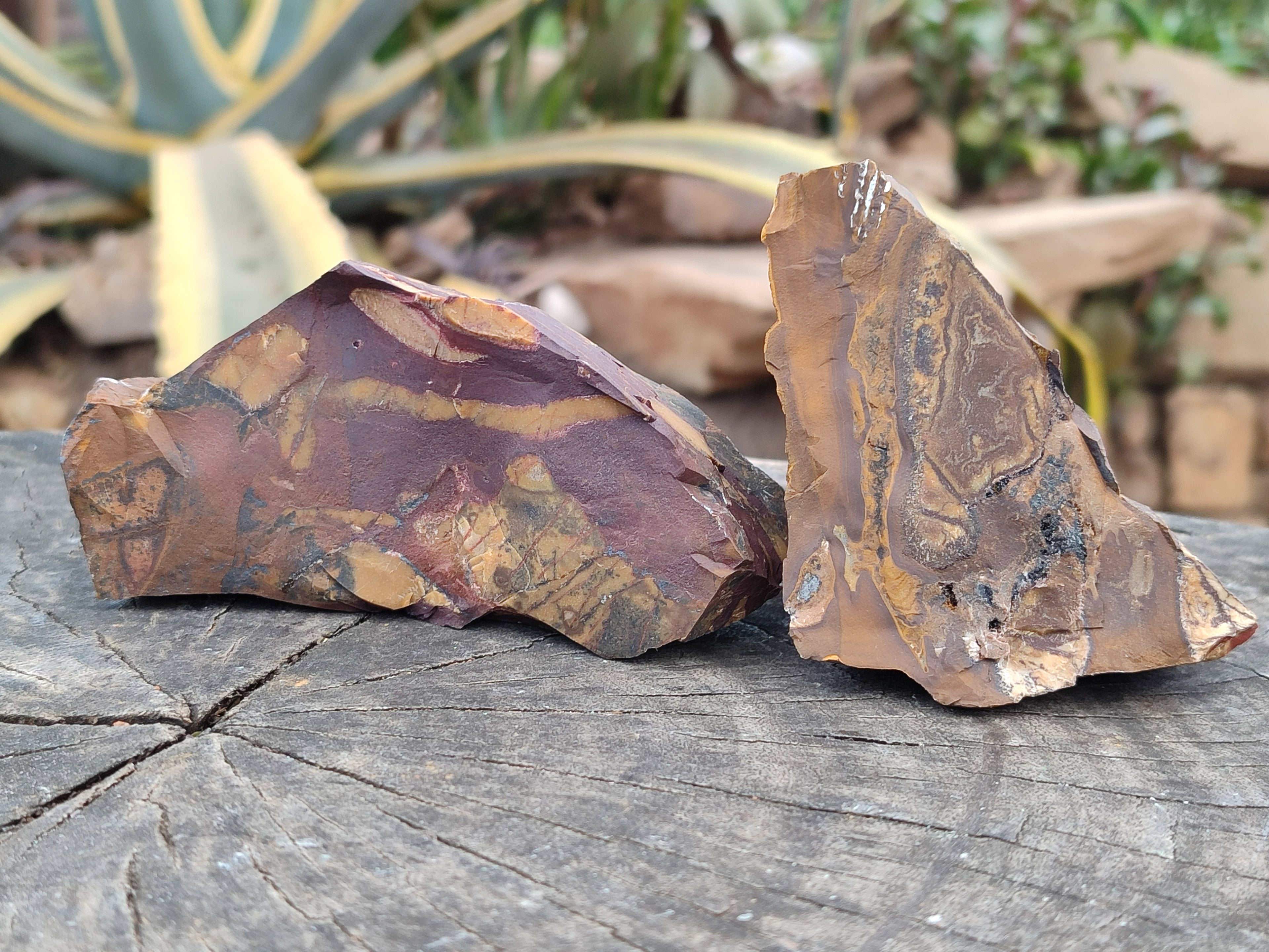 Natural Nguni Jasper Cobbed Specimens x 12 From Prieska, South Africa - Toprock Gemstones and Minerals 