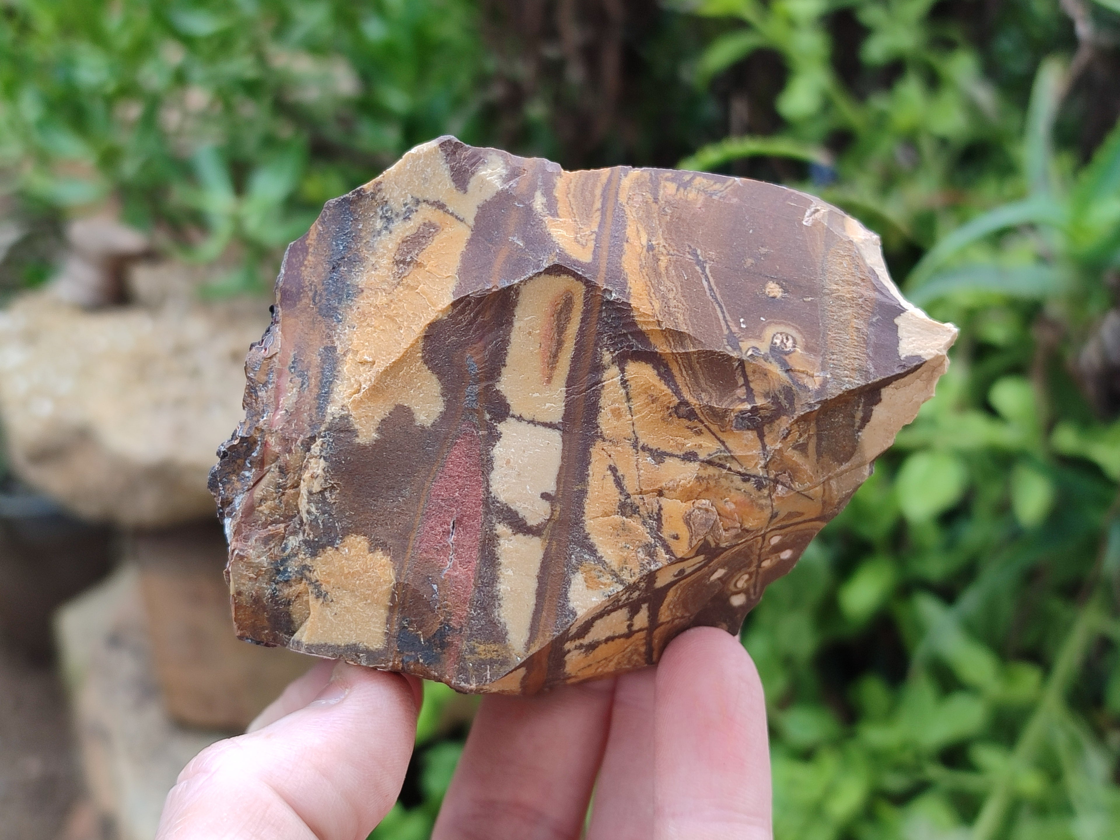 Natural Nguni Jasper Cobbed Specimens x 12 From Prieska, South Africa - Toprock Gemstones and Minerals 