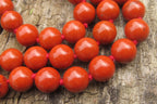 Polished Red Jasper Bead Necklace - Sold Per Item - From South Africa - Toprock Gemstones and Minerals 