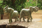 Polished Butter Jade African Elephant Carving - sold per item - From South Africa - Toprock Gemstones and Minerals 