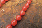 Hand Made Strawberry Quartz Bead Necklaces - Sold Per Item - From China - Toprock Gemstones and Minerals 
