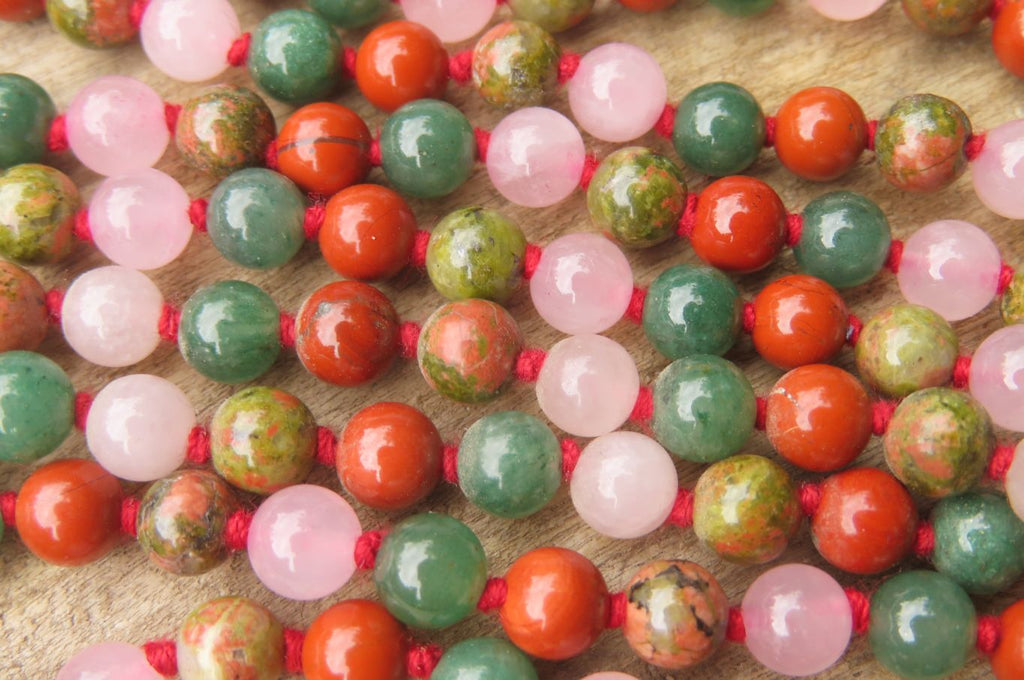 Hand Made Mixed Stone Bead Necklaces - Sold Per Item - From South Africa - Toprock Gemstones and Minerals 