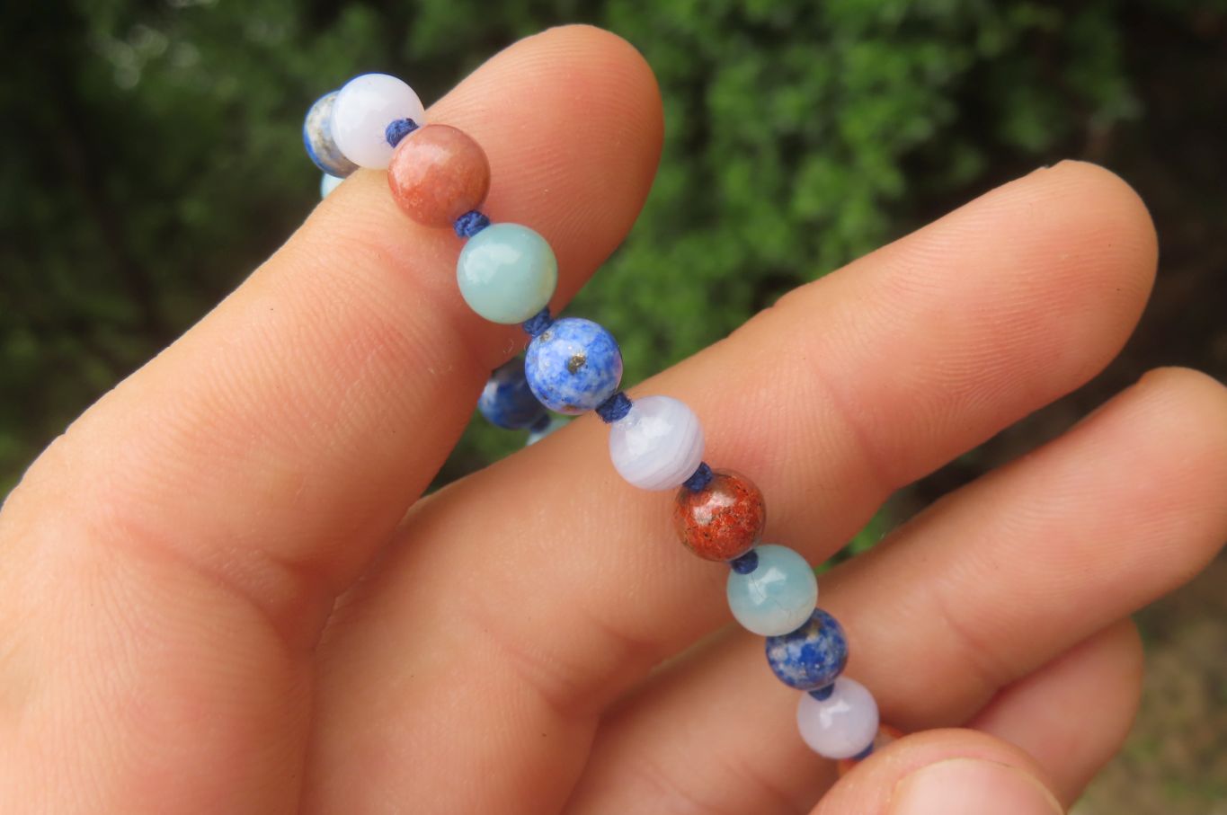 Hand Made Mixed Stone Bead Necklaces - Sold Per Item - From South Africa - Toprock Gemstones and Minerals 