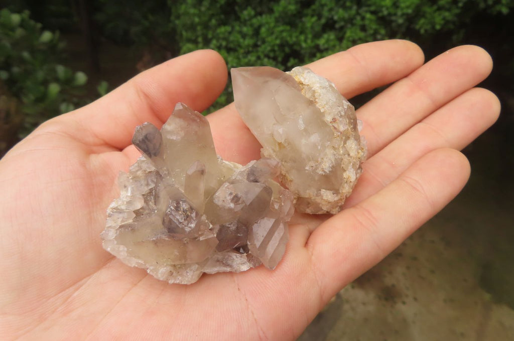 Natural Red Hematoid Quartz Crystals x 35 From Karoi, Zimbabwe - Toprock Gemstones and Minerals 
