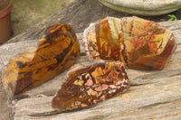 Polished On One Side Nguni Jasper x 3 From Prieska, South Africa - Toprock Gemstones and Minerals 