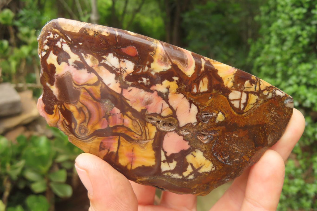 Polished On One Side Nguni Jasper x 3 From Prieska, South Africa - Toprock Gemstones and Minerals 