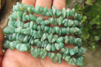 Hand Made Aventurine Necklaces x 3 From Zimbabwe - Toprock Gemstones and Minerals 