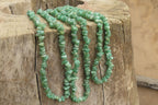 Hand Made Aventurine Necklaces x 3 From Zimbabwe - Toprock Gemstones and Minerals 