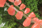 Hand Made Strawberry Quartz Bead Necklaces - Sold Per Item - From China - Toprock Gemstones and Minerals 