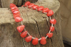 Hand Made Strawberry Quartz Bead Necklaces - Sold Per Item - From China - Toprock Gemstones and Minerals 