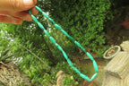 Hand Made Malachite Bead Necklaces x 4 From Congo - Toprock Gemstones and Minerals 