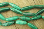 Hand Made Malachite Bead Necklaces x 4 From Congo - Toprock Gemstones and Minerals 