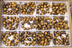 Polished Golden Tigers Eye Bead Necklaces - Sold Per Item - From South Africa - Toprock Gemstones and Minerals 