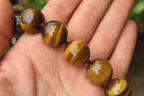 Polished Golden Tigers Eye Bead Necklaces - Sold Per Item - From South Africa - Toprock Gemstones and Minerals 