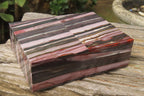 Hand Made Tiger Iron Jasper Jewellery Box x 1 From Northern Cape, South Africa - Toprock Gemstones and Minerals 