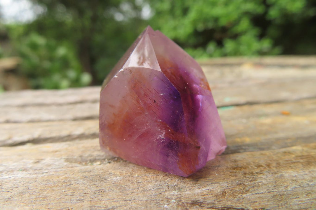 Polished Smokey Amethyst Quartz Crystals x 20 From Akansobe, Madagascar - Toprock Gemstones and Minerals 