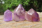 Polished Smokey Amethyst Quartz Crystals x 20 From Akansobe, Madagascar - Toprock Gemstones and Minerals 