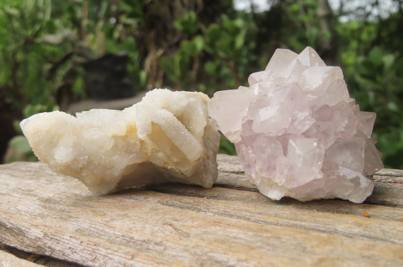 Natural Spirit Quartz Clusters x 12 From Boekenhouthoek, South Africa - Toprock Gemstones and Minerals 