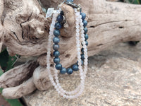 Hand Made Stone Bead Necklaces & Bracelets x 12 From China - Toprock Gemstones and Minerals 